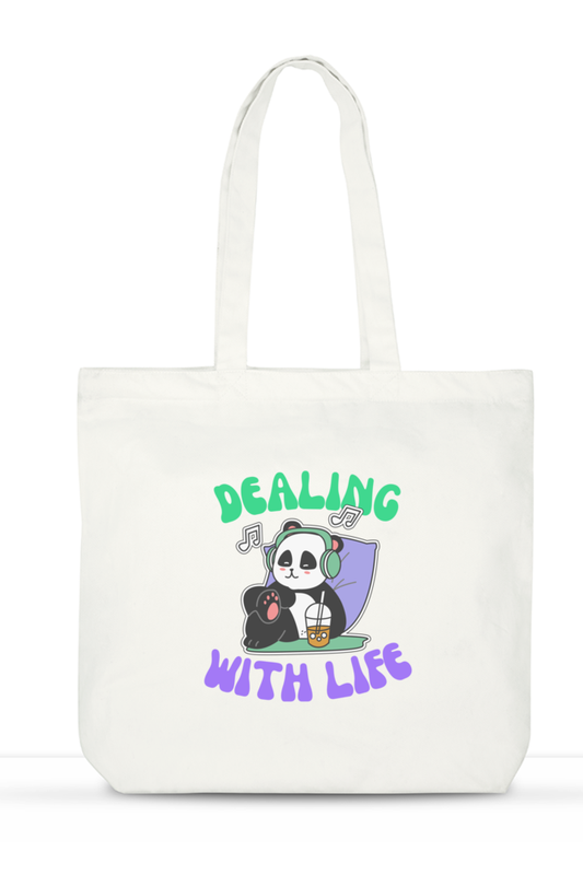 Dealing with Life Cool Everyday Use Tote Bag