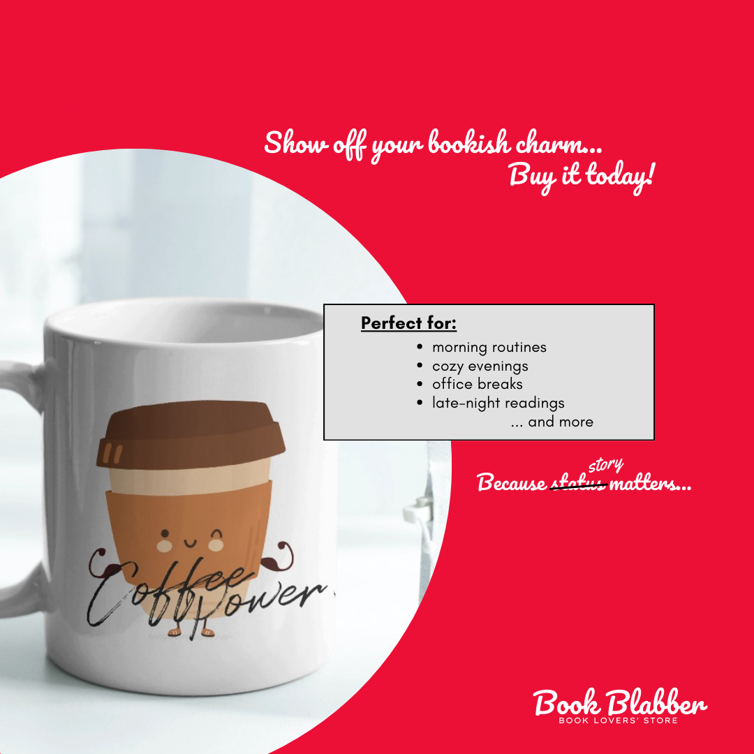 Coffee Power Book Lovers Mug