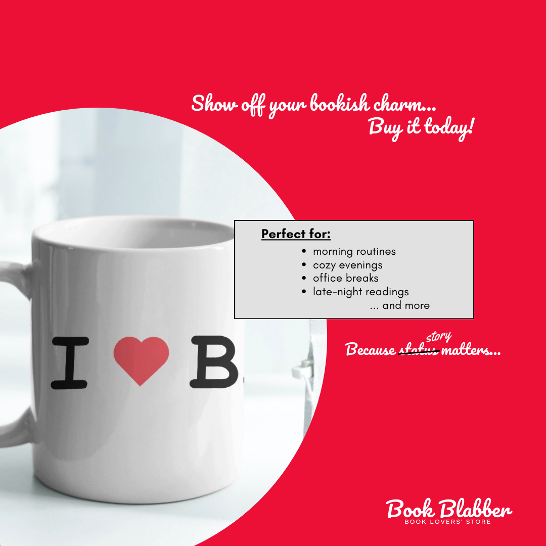 I Love Books Coffee Mug for Book Readers