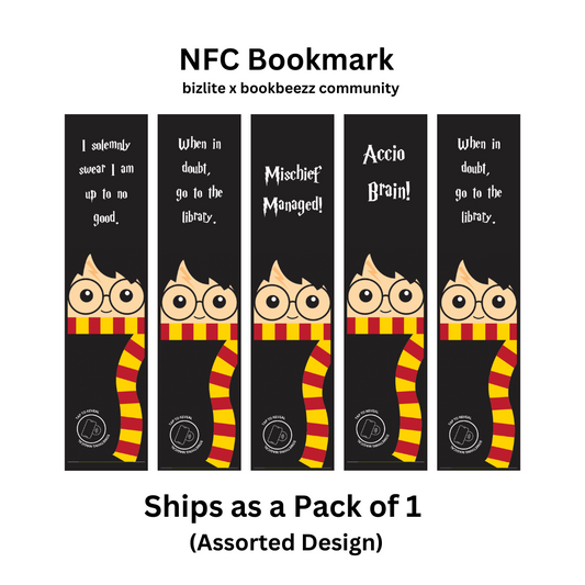 Harry Potter NFC Bookmark - Opens the Chamber of BookBeezzz (Pack of 1)