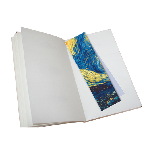 Starry Night Painting Jigsaw Puzzle Bookmarks (Set of 6)