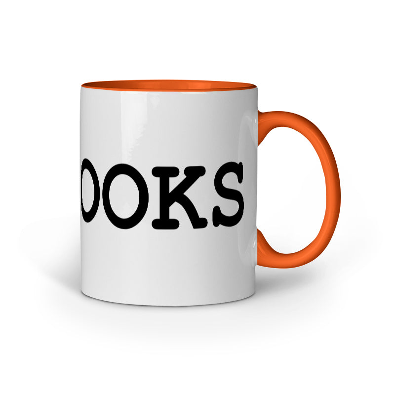 I Love Books Coffee Mug for Book Readers