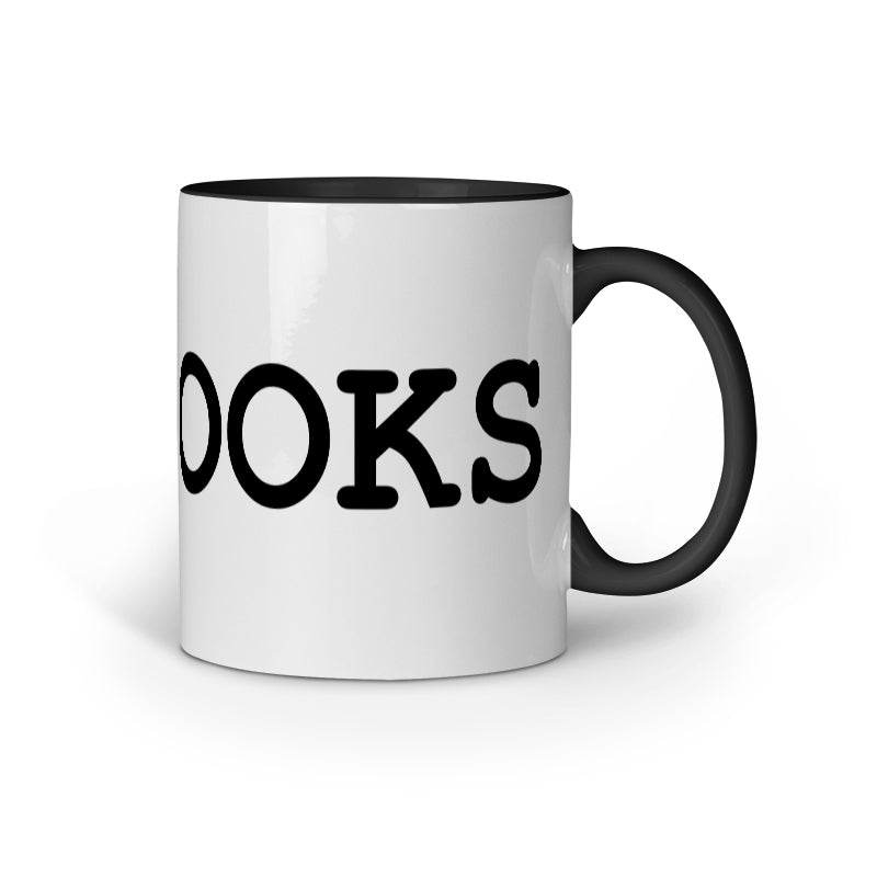 I Love Books Coffee Mug for Book Readers