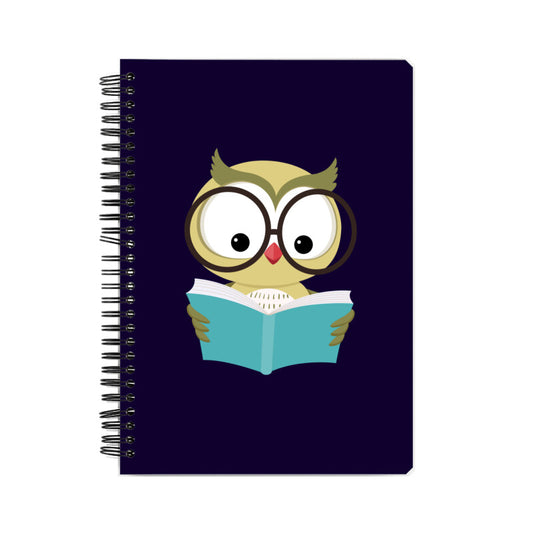 A5 Notebook - Reading Owl