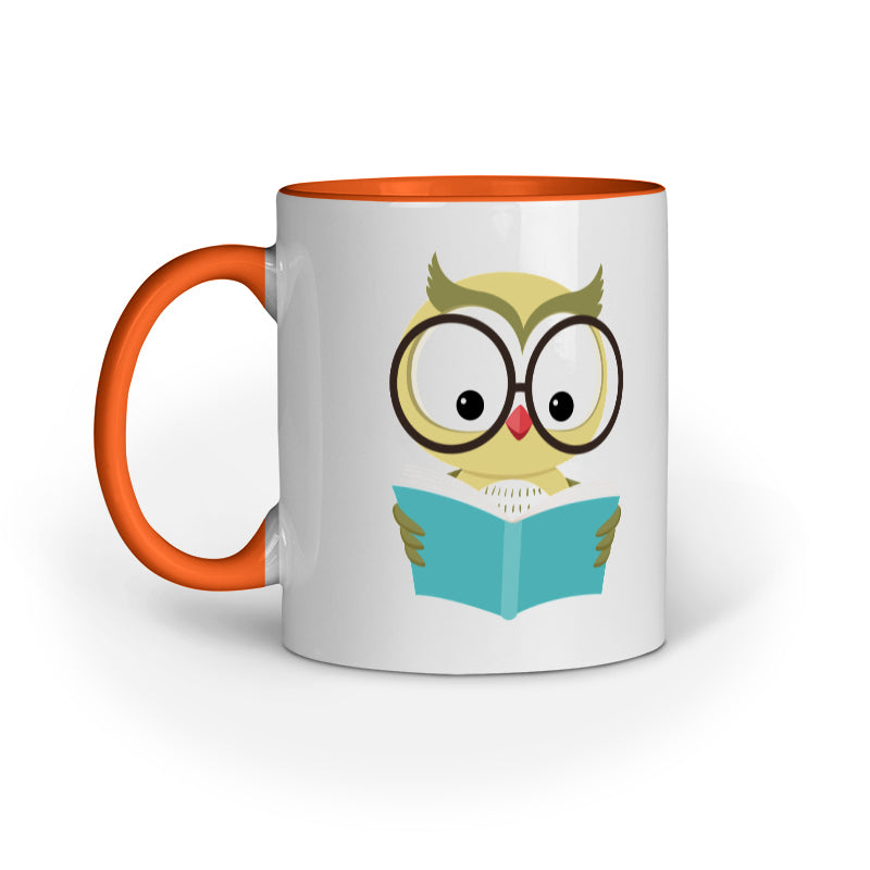 Reading Owl Book Lovers Mug