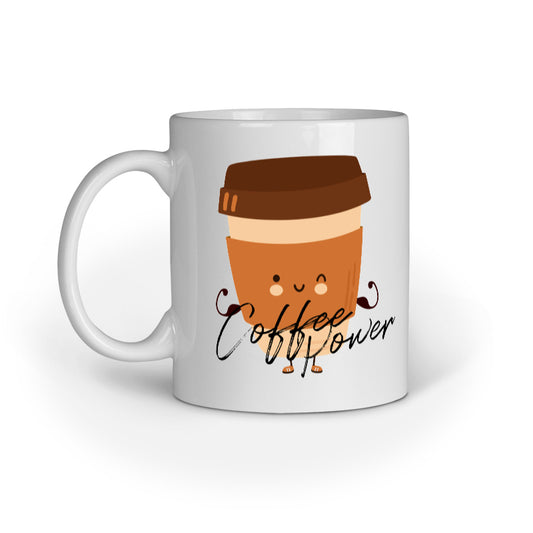 Coffee Power Book Lovers Mug