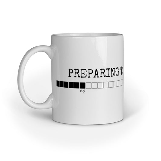 Preparing to be Social Introvert Coffee Mug