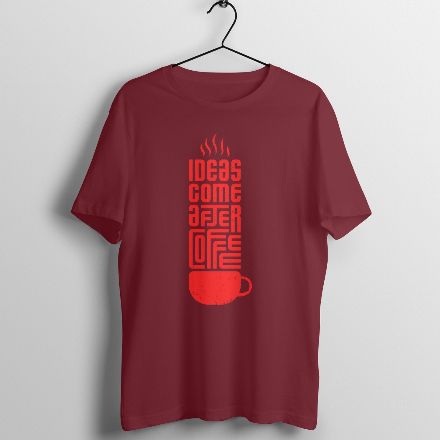 Ideas Come After Coffee Quotes Tshirt for Coffee Lovers