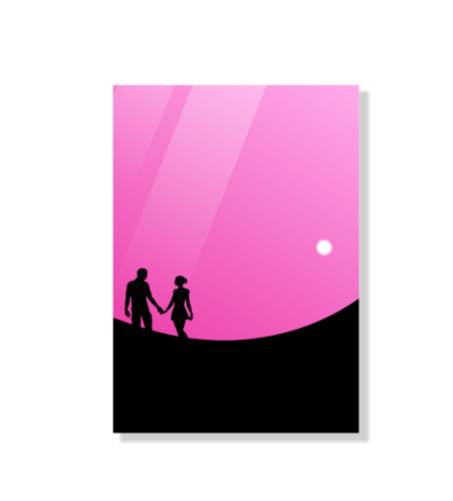 Romantic Couple Acrylic Wall Photo