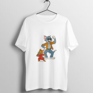 Tom n Jerry Singing Karaoke Unisex Tshirts