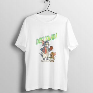 Tom n Jerry Hindi Quote Tshirts - Desi Yaari