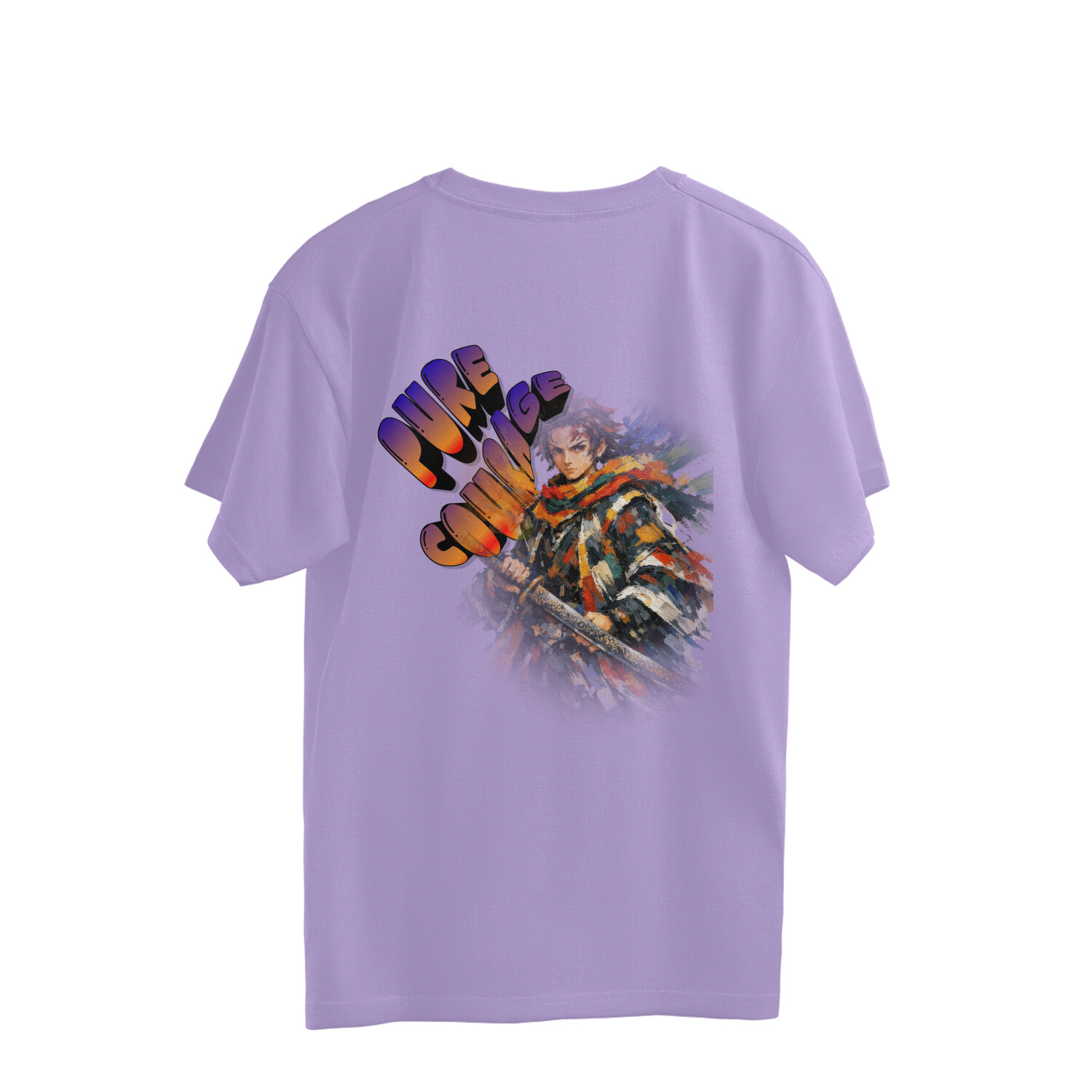 Demon Slayer Oversized Artistic Tshirt - Image 6