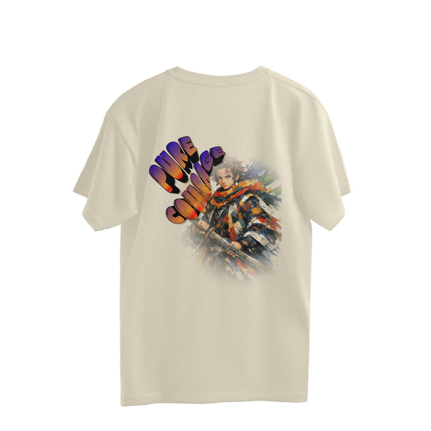 Demon Slayer Oversized Artistic Tshirt - Image 8