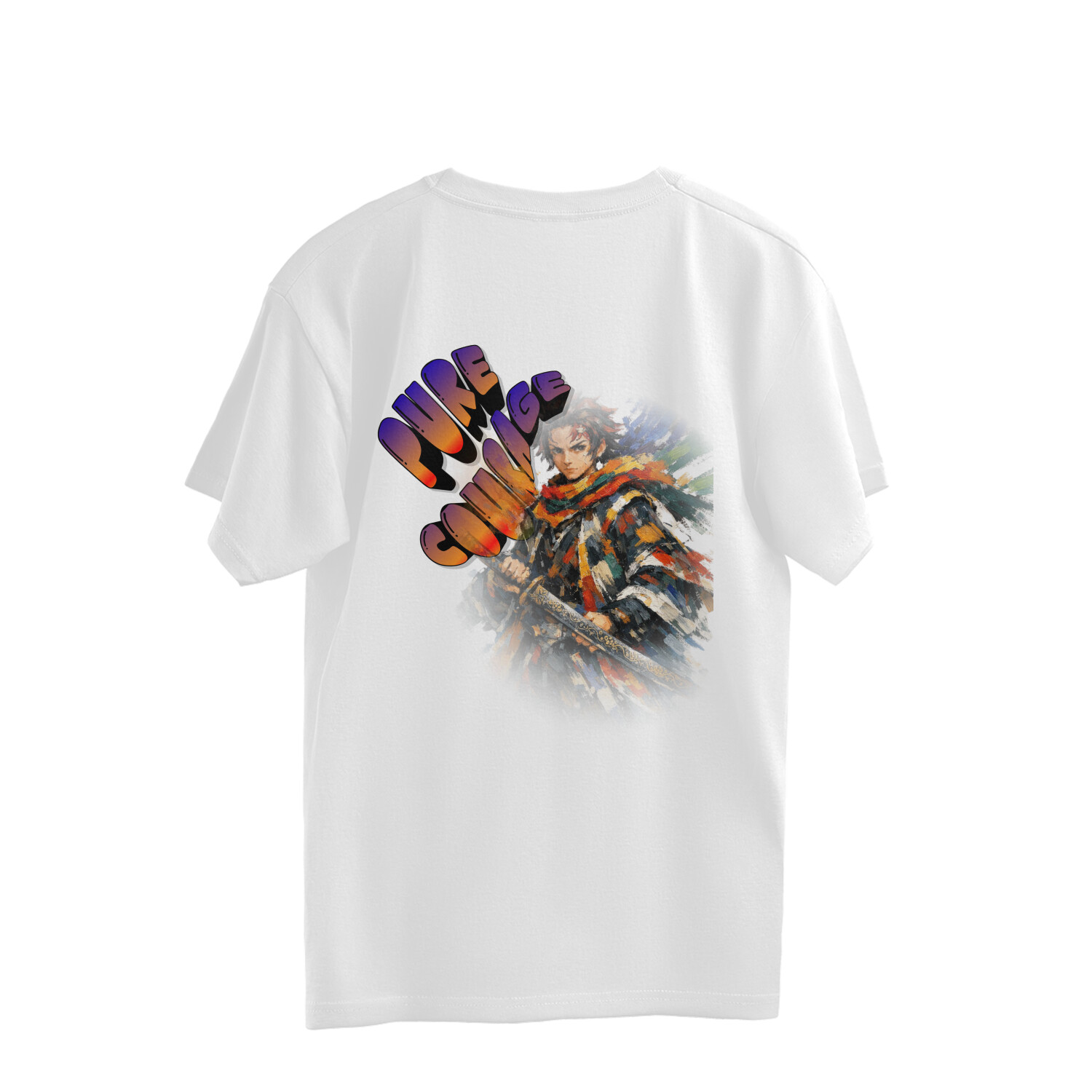 Demon Slayer Oversized Artistic Tshirt - Image 10