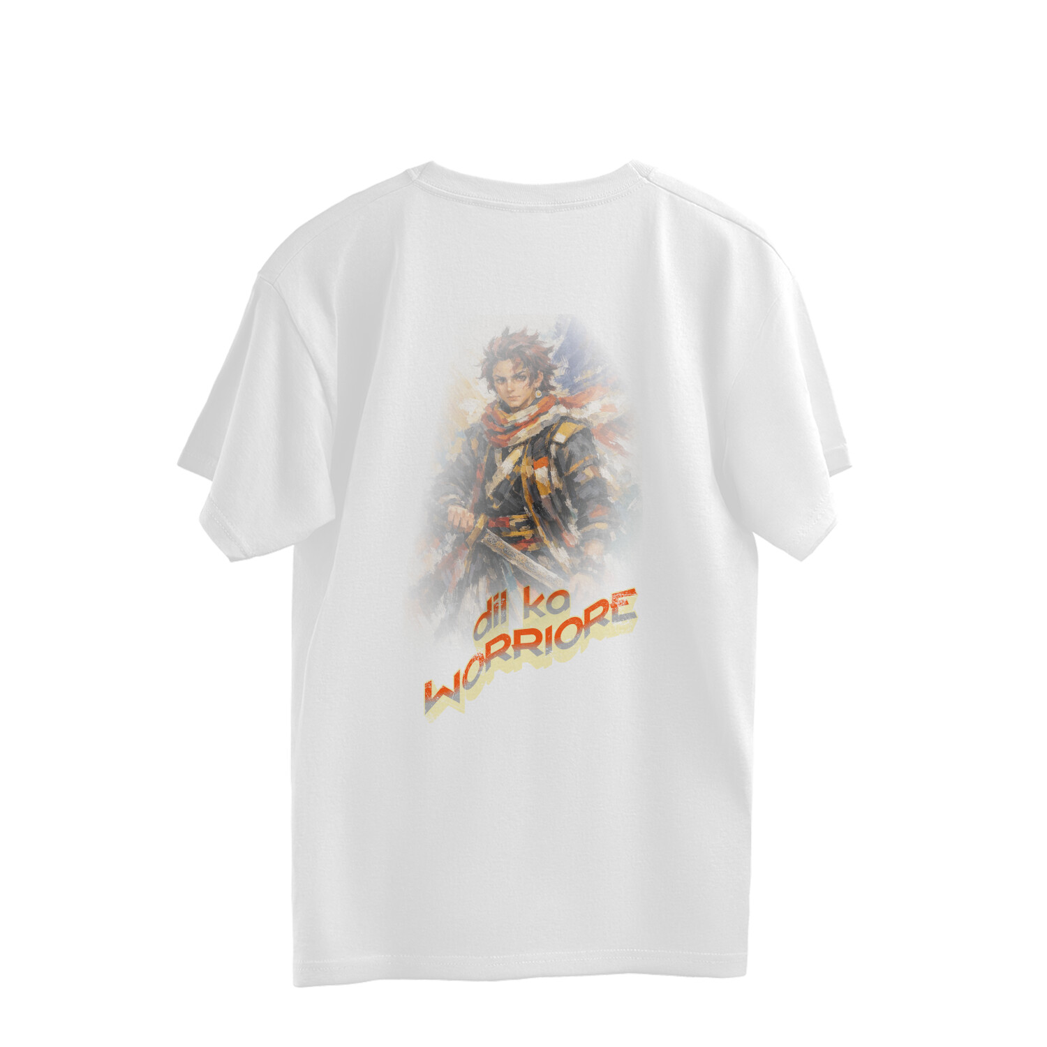 Tanjiro Kamado Demon Slayer Oversized Quote Tshirt