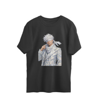 Stylish Gojo Satoru Oversized Aesthteic Anime Tshirt