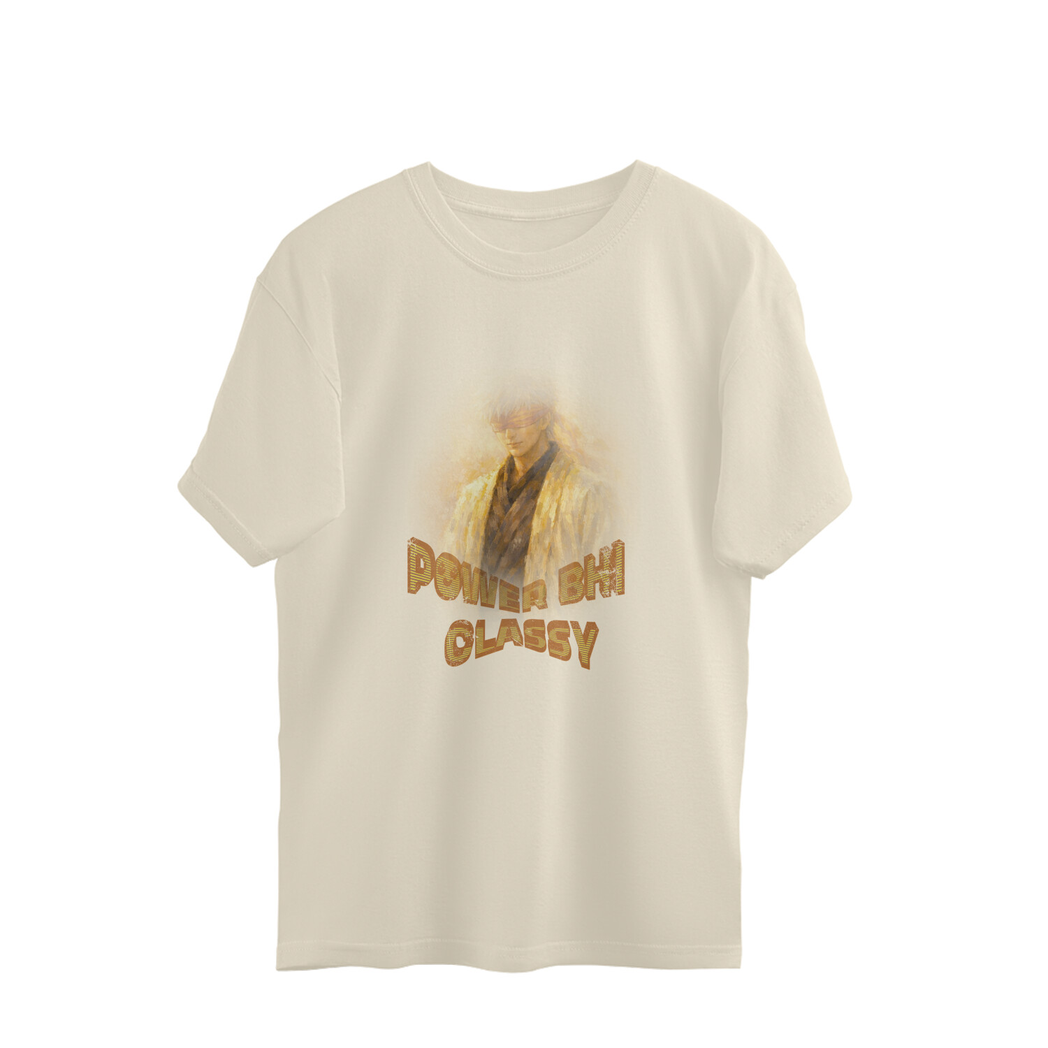 Gojo Satoru Power Oversized Anime Tshirt - Image 2