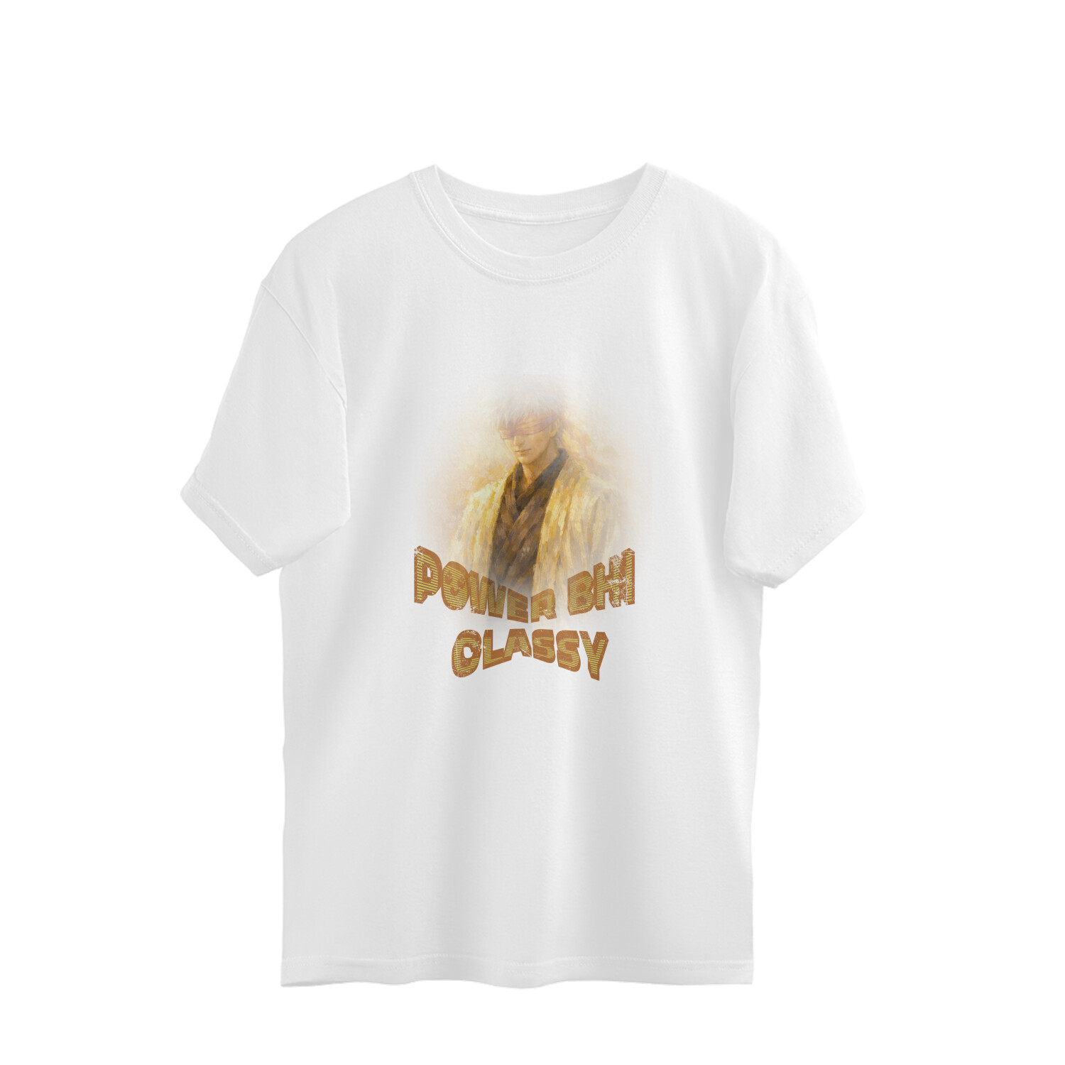 Gojo Satoru Power Oversized Anime Tshirt - Image 3