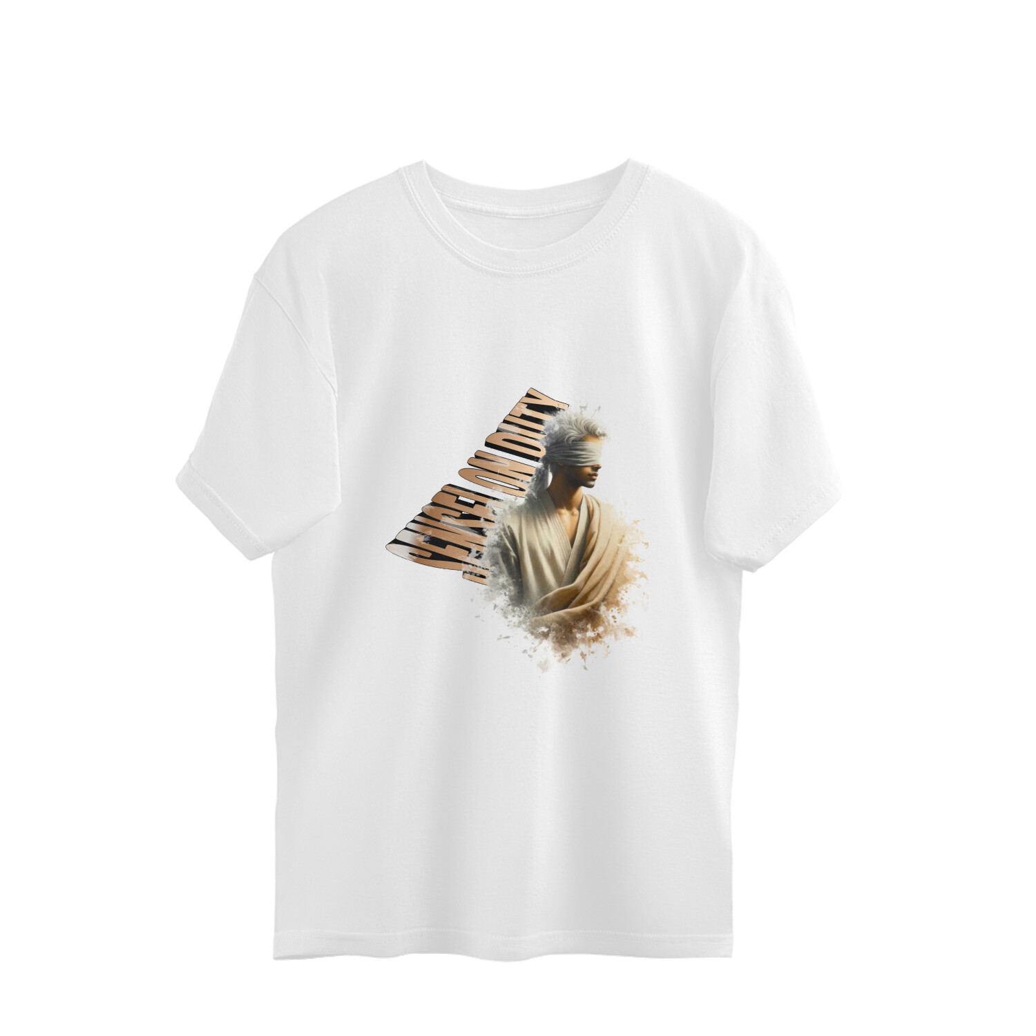 Gojo Satoru Sensei Quote Oversized Tshirt - Image 4