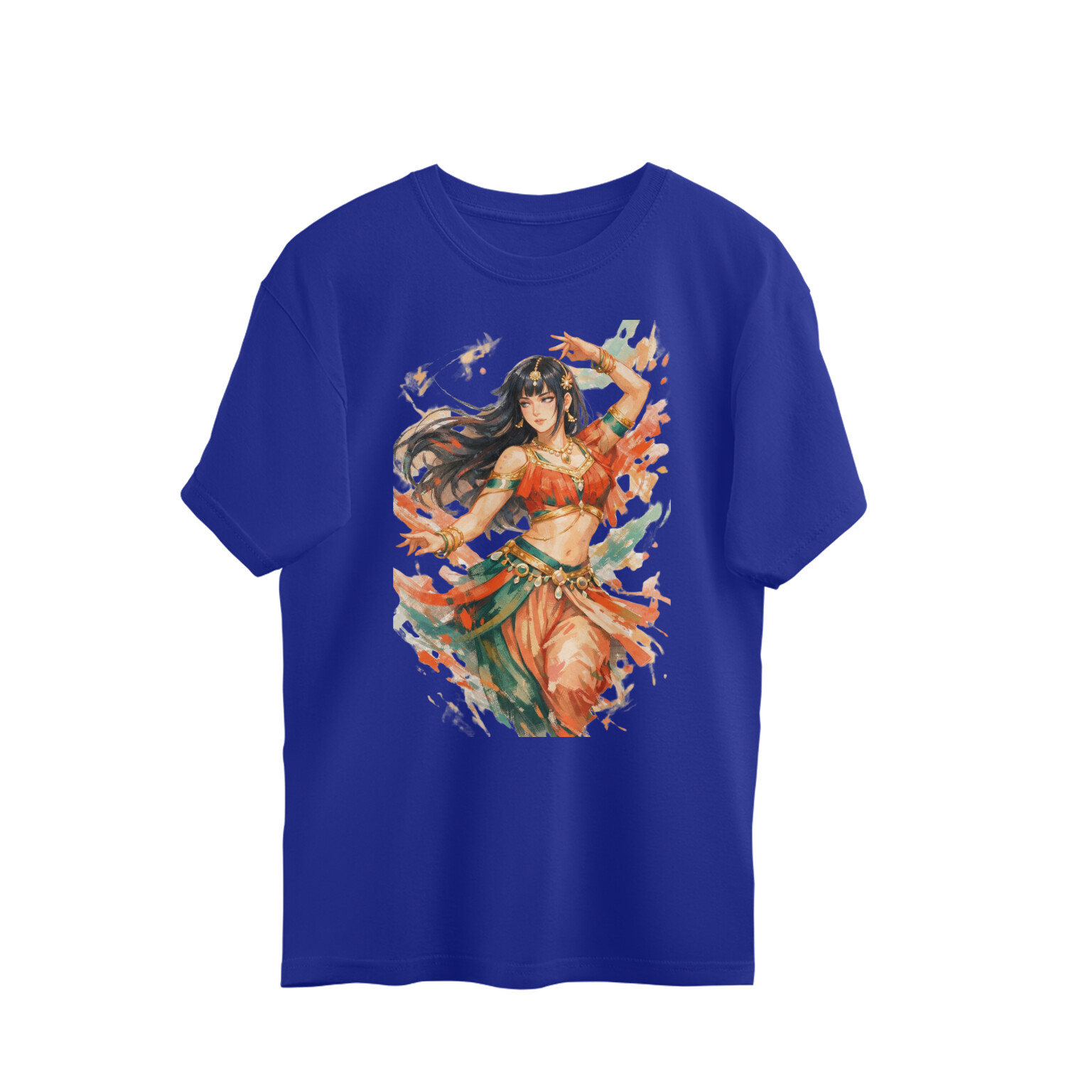 Desi Hinata Hyuga Oversized Anime Tshirt - Image 5