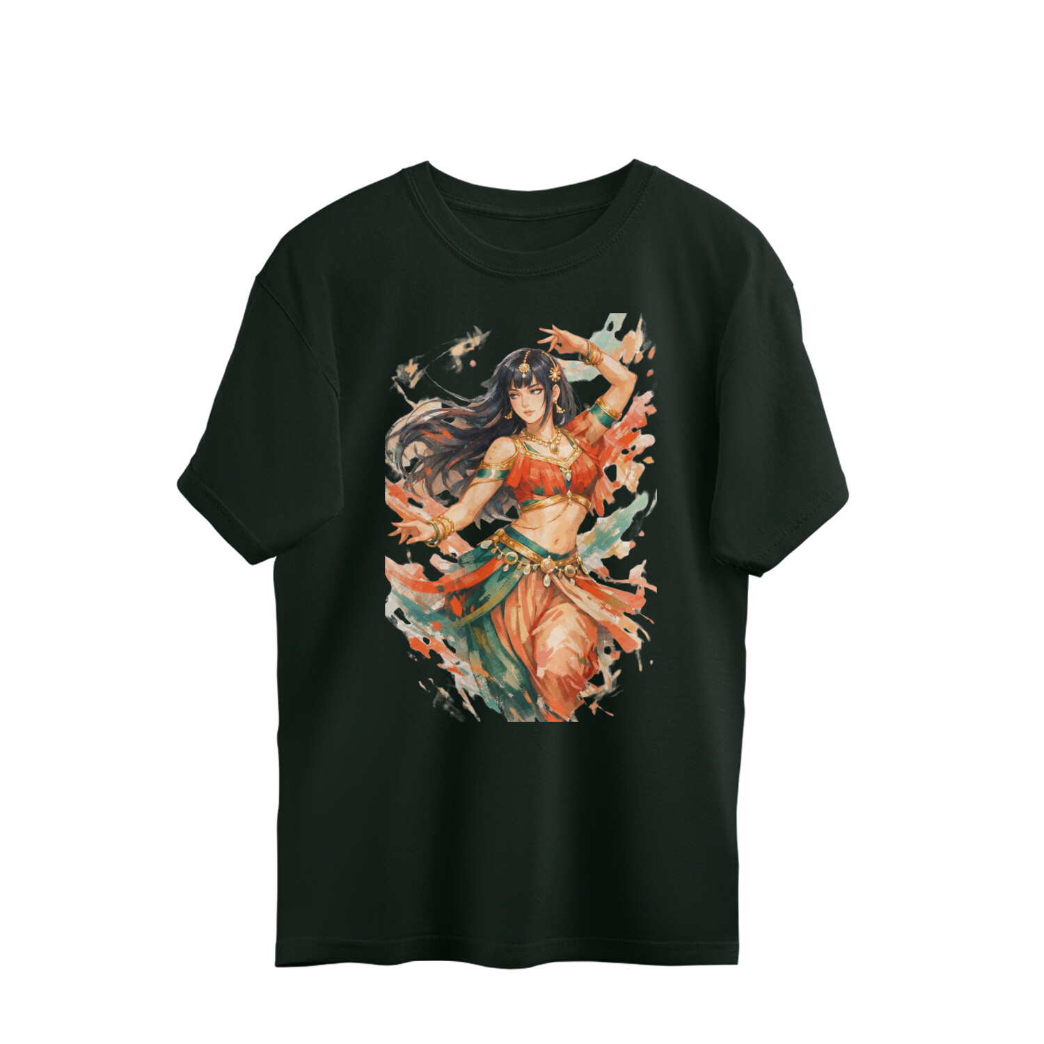 Desi Hinata Hyuga Oversized Anime Tshirt - Image 7