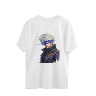 Stylish Gojo Satoru Anime Oversized Tshirt