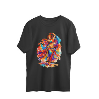 Asuna Yuuki Calm Dancing Art Oversized Anime Tshirt