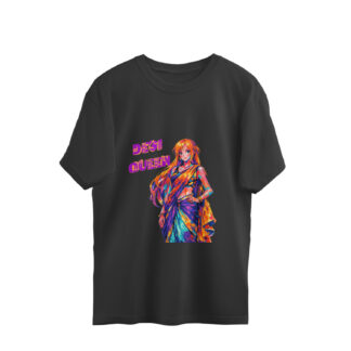 Desi Queen Swort Art Anime Graphic Tee Oversized